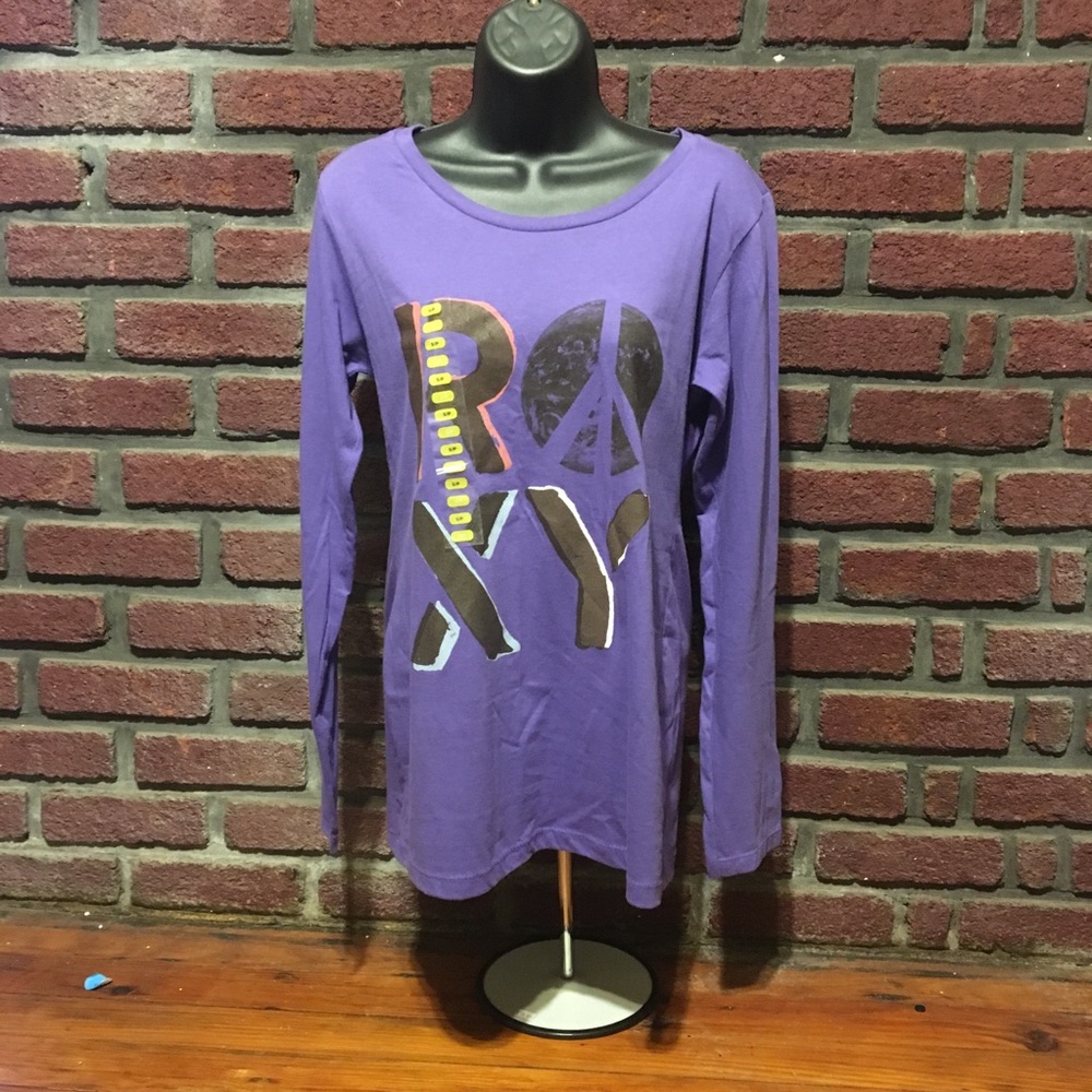 Roxy Long Sleeve Purple T-shirt